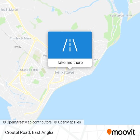 Croutel Road map