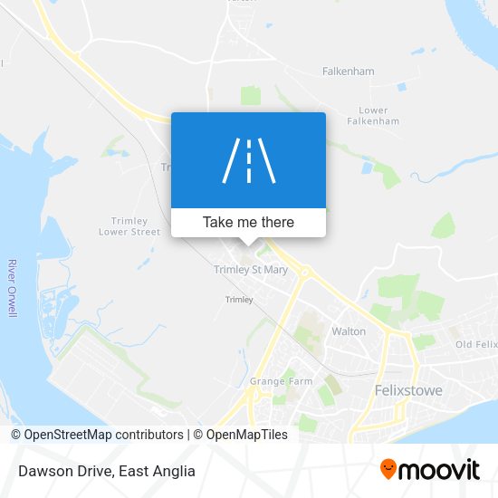 Dawson Drive map