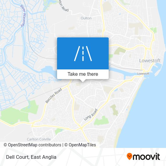 Dell Court map