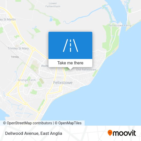 Dellwood Avenue map