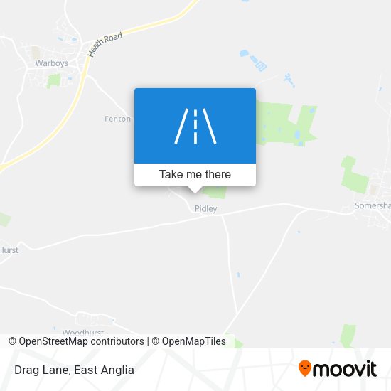 Drag Lane map