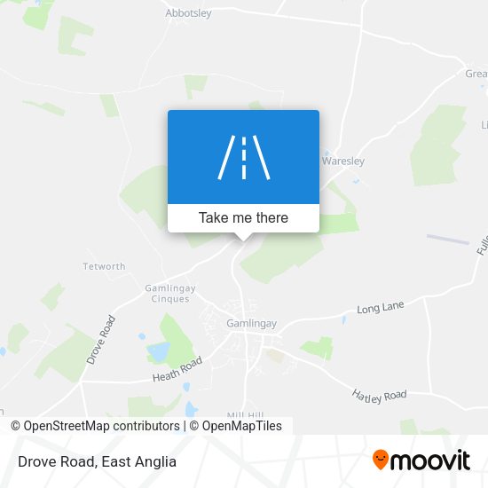 Drove Road map