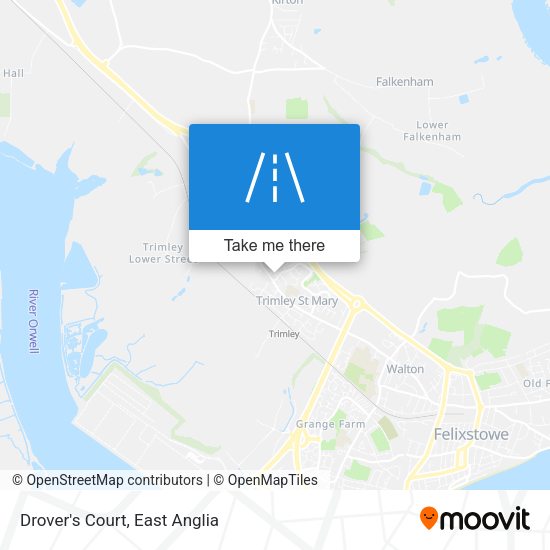 Drover's Court map