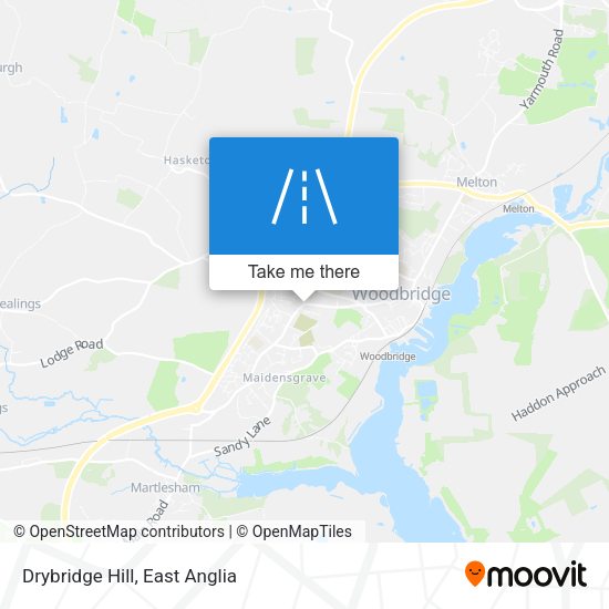 Drybridge Hill map
