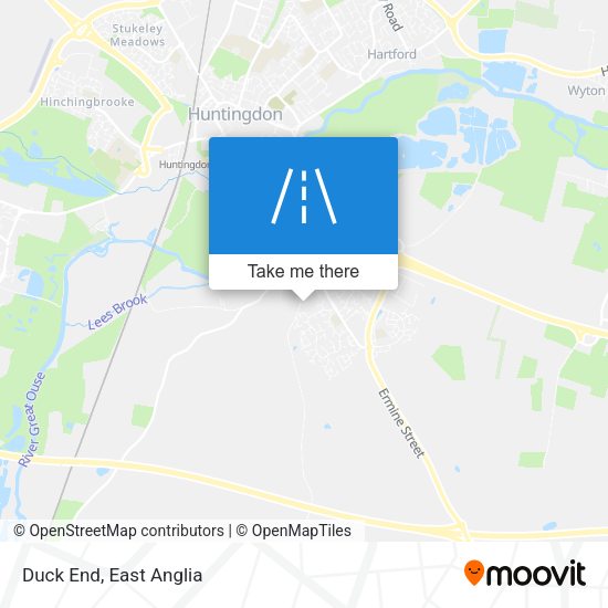Duck End map