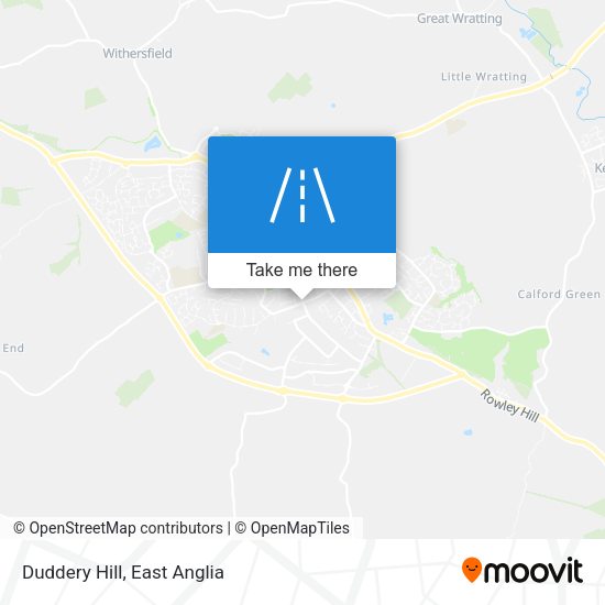 Duddery Hill map