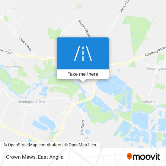 Crown Mews map