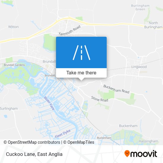 Cuckoo Lane map
