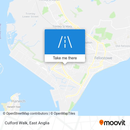 Culford Walk map