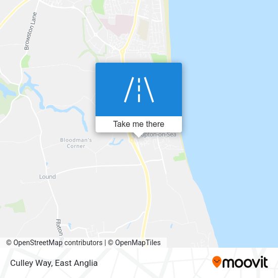 Culley Way map
