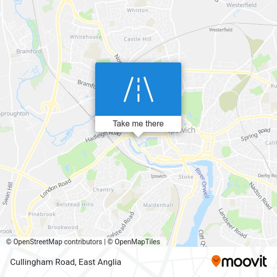 Cullingham Road map