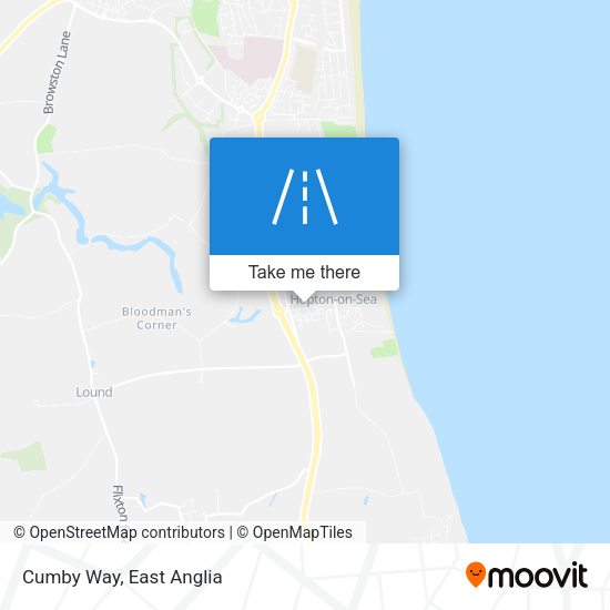 Cumby Way map