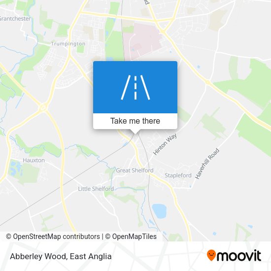 Abberley Wood map
