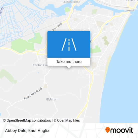 Abbey Dale map