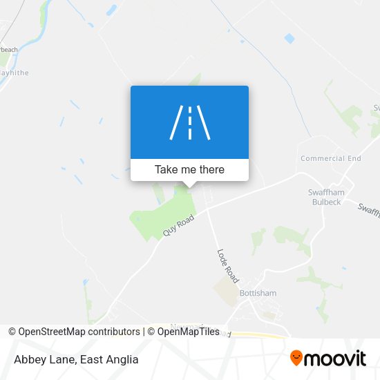 Abbey Lane map
