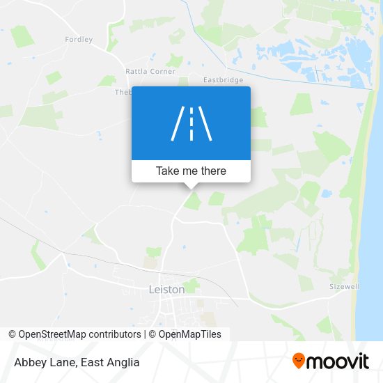 Abbey Lane map