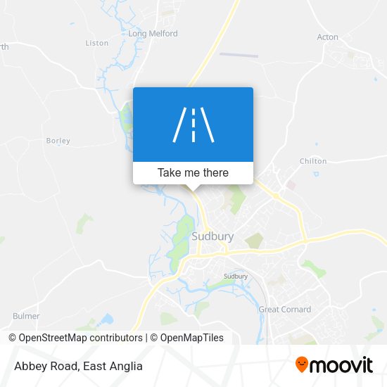Abbey Road map