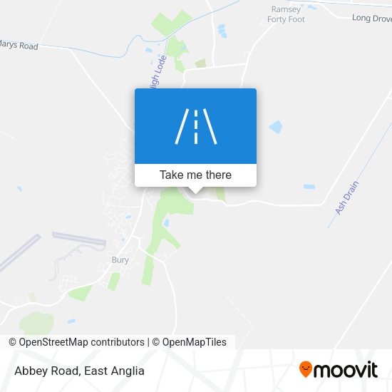 Abbey Road map