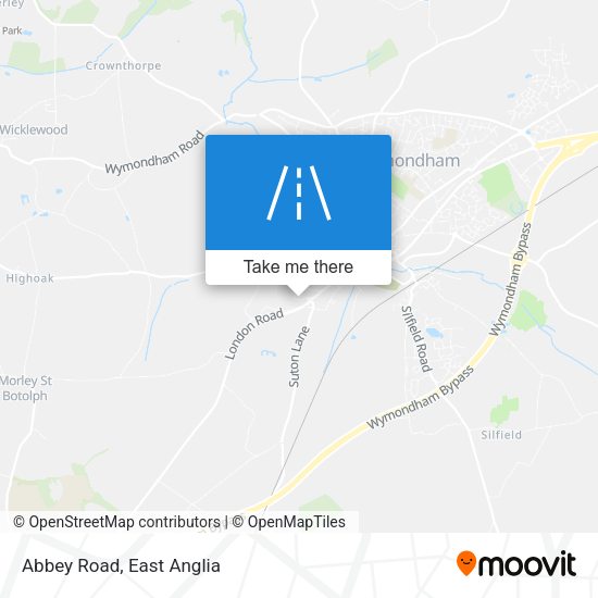 Abbey Road map