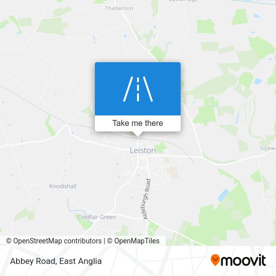 Abbey Road map