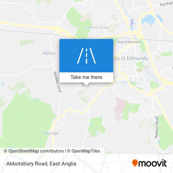 Abbotsbury Road map