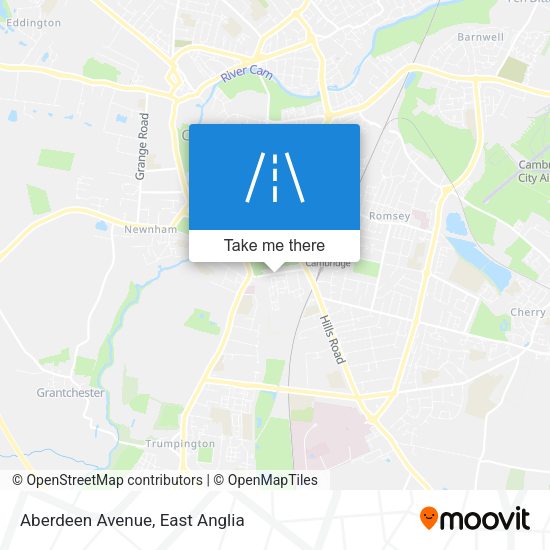 Aberdeen Avenue map