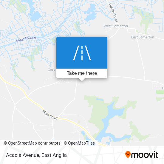 Acacia Avenue map