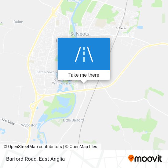 Barford Road map