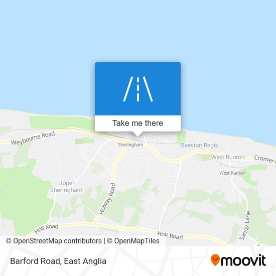Barford Road map