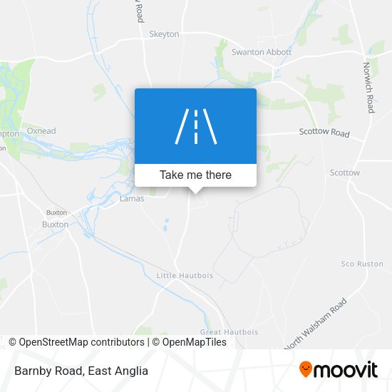 Barnby Road map