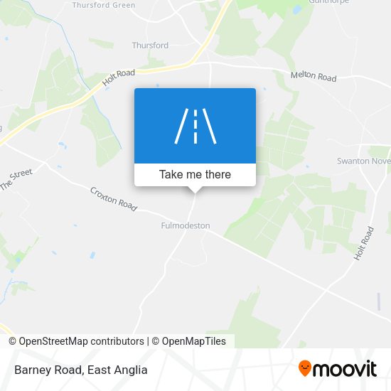 Barney Road map