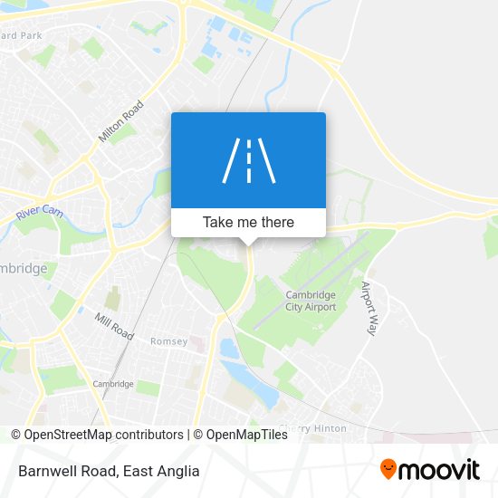 Barnwell Road map