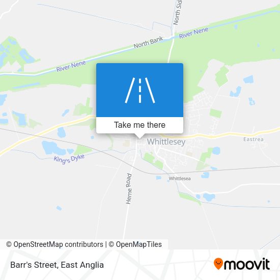 Barr's Street map