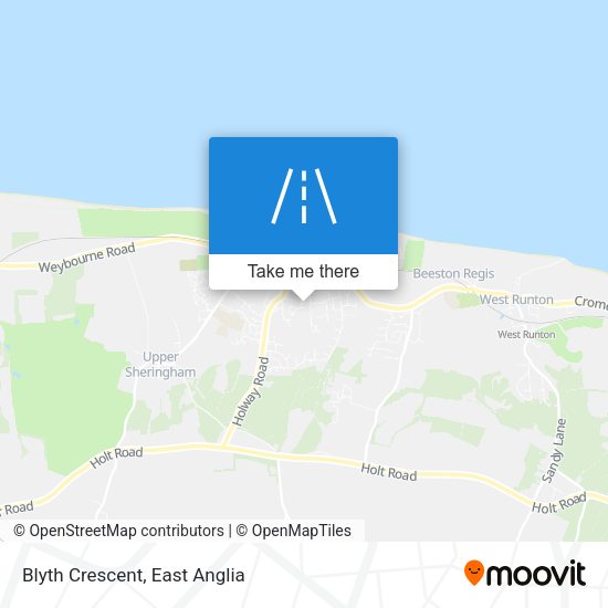 Blyth Crescent map