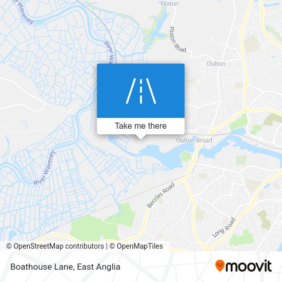 Boathouse Lane map