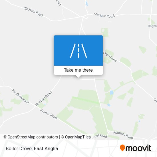 Boiler Drove map