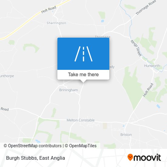 Burgh Stubbs map