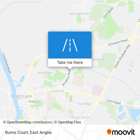 Burns Court map