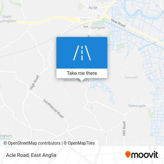 Acle Road map