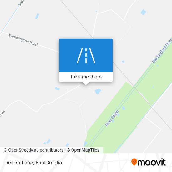 Acorn Lane map