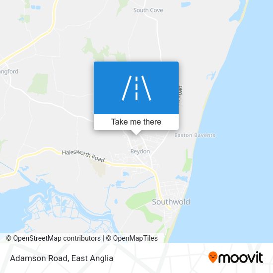 Adamson Road map