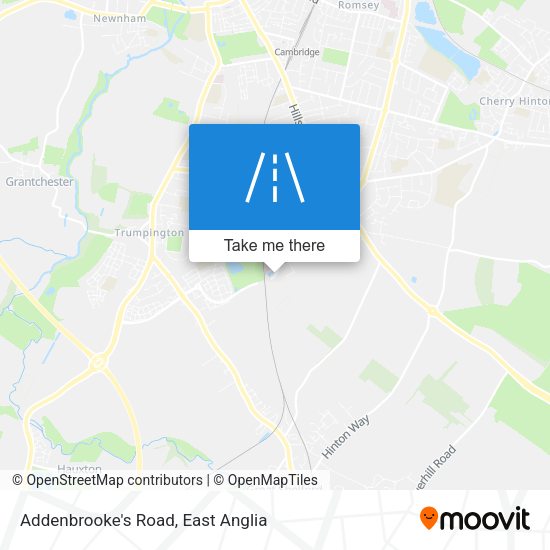 Addenbrooke's Road map