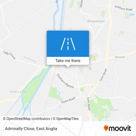 Admiralty Close map