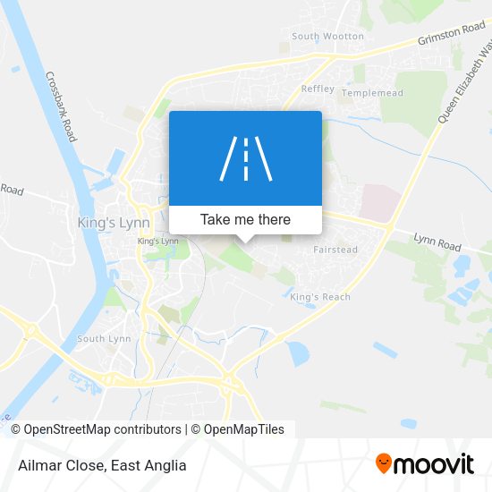 Ailmar Close map