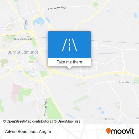 Ailwin Road map