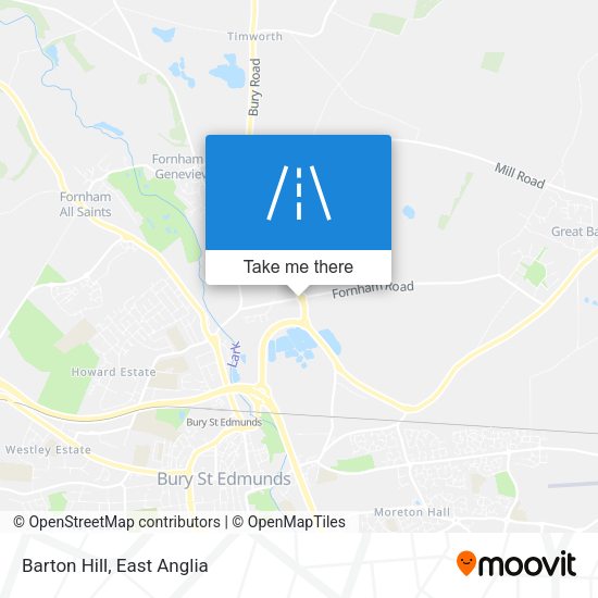 Barton Hill map