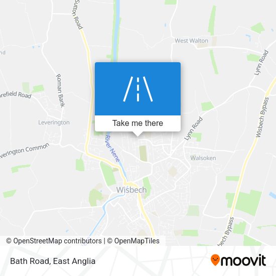 Bath Road map