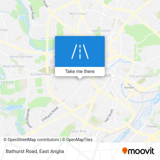 Bathurst Road map
