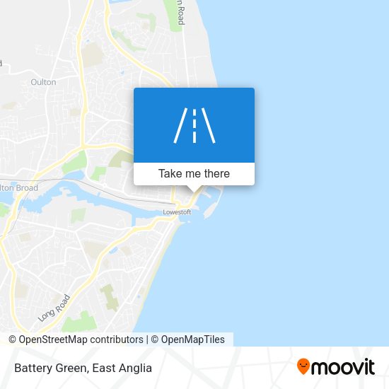 Battery Green map