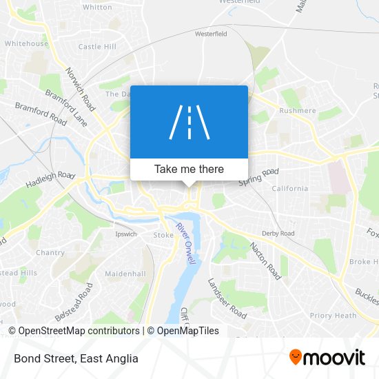 Bond Street map